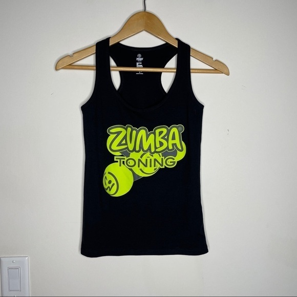 NWOT Zumba Dance Workout Athletic Trainer Fitted Tanks Set of 2 Small - Picture 6 of 11